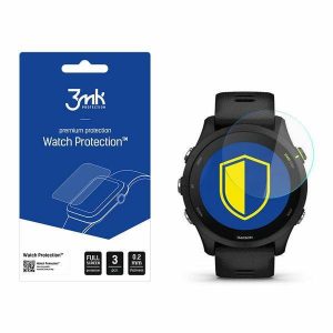 3MK Sticlă flexibilă Watch Garmin Forerunner 255 Folie sticlă Hybrid ecran protector