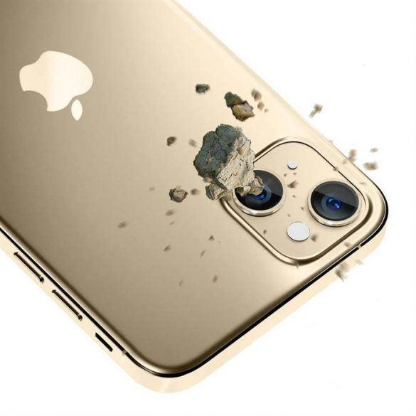 3MK Lens Protection Pro iPhone 14 6,1" złoty/gold Ochrona na obiektyw aparatu z ramką montażową 1szt. protector de ecran