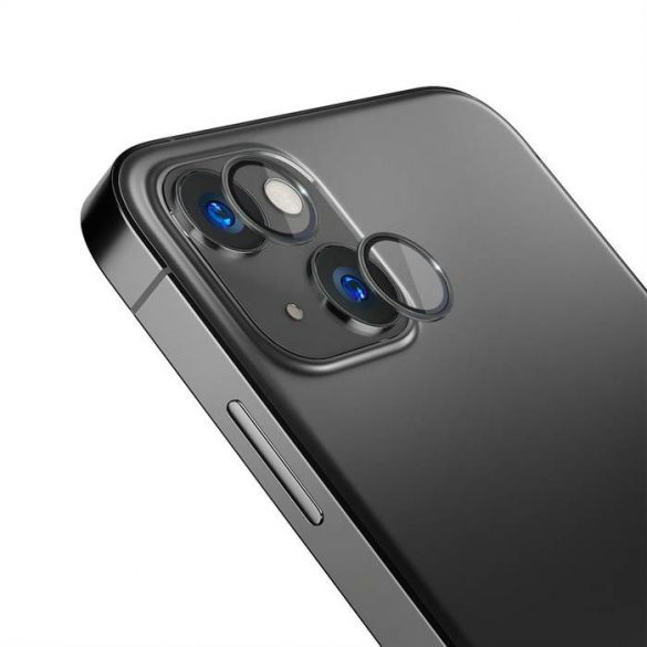 3MK Lens Protection Pro iPhone 14 Plus 6,7" grafitowy/graphite Ochrona na obiektyw aparatu z ramką montażową 1szt. screen protector