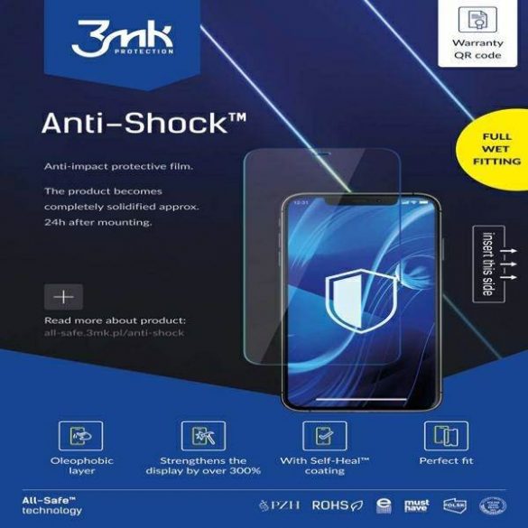 Telefon 3MK All-In-One Anti-Shock mokry montaż 5 szt. protector de ecran