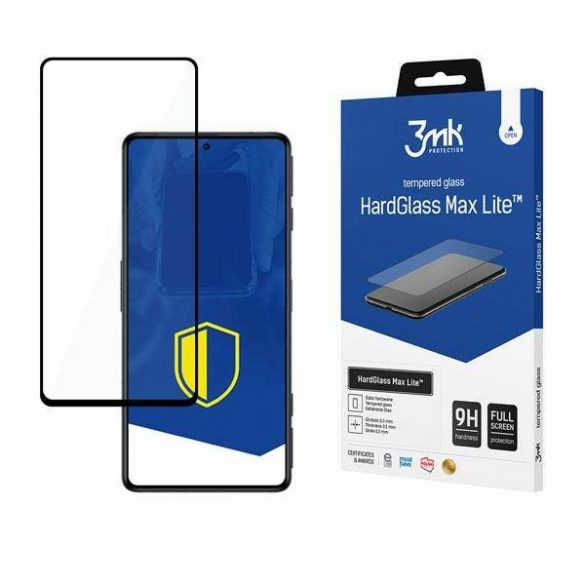 Protector de ecran 3MK HG Max Lite Xiaomi POCO F4 5G czarny/negru