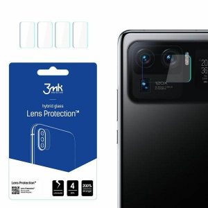 3MK Lens Protect Xiaomi Mi 11 Ultra 5G Ochrona și obiektyw aparat 4szt screen protector