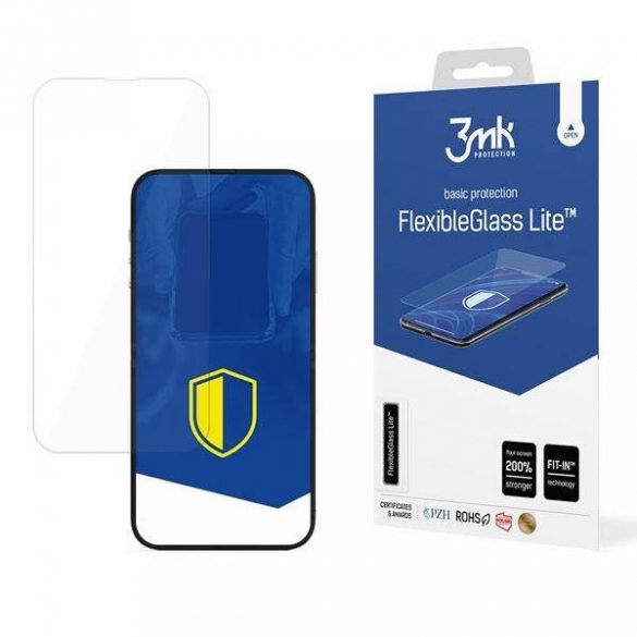 3MK Sticlă flexibilă Lite iPhone 14/14 Pro 6,1" Folie sticlă Hybrid Lite ecran protector