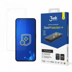 Protector de ecran 3MK Silver Protect+ Nothing Phone 1 Folia Antymikrobowa montowana și mokro