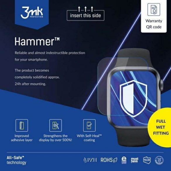 3MK All-In-One Hammer Watch mokry montaż 5 szt. protector de ecran