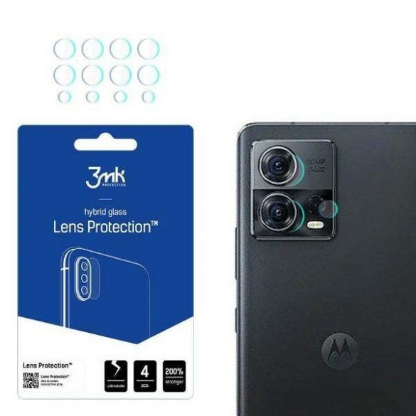 3MK Lens Protect Motorola Edge 30 Fusion 4 buc protecție ecran