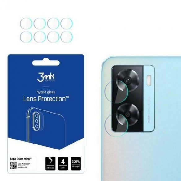 3MK Lens Protect Oppo A57s Ochrona și obiektyw aparat 4szt screen protector