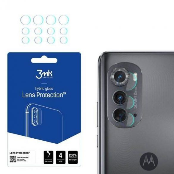 3MK Lens Protect Motorola Edge 2022 Ochrona și obiektyw aparatu 4szt screen protector