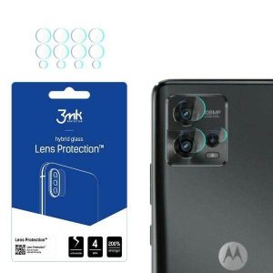 3MK Lens Protect Motorola Moto G72 Protecție pentru obiectivul aparatului foto 4pcs ecran protector