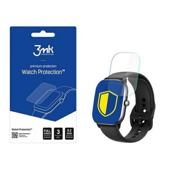 3MK Folia ARC Amazfit GTS 4 Mini Watch Fullscreen Folia ecran protector