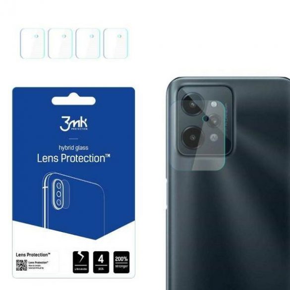 3MK Lens Protect Realme C31 Ochrona și obiektyw aparatu 4szt screen protector