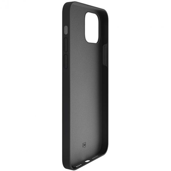 3MK Silicon husă iPhone 11 / Xr 6,1 negru / negru"