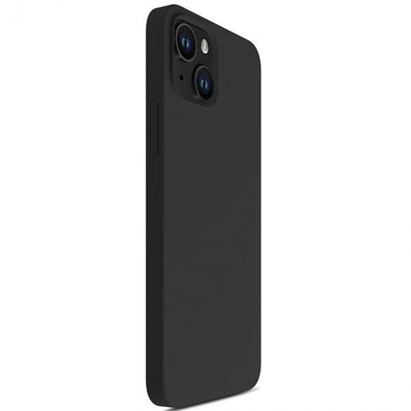 Husă din silicon 3MK iPhone 14 / 15 / 13 6.1" czarny/negru