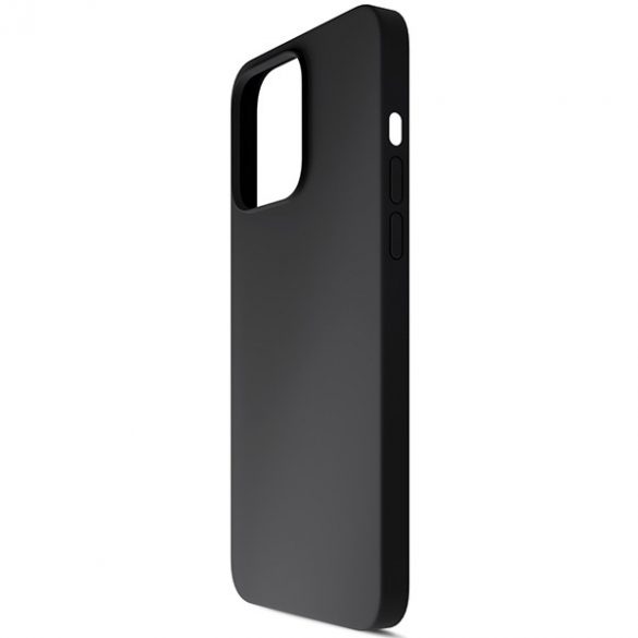 Husă din silicon 3MK iPhone 14 Pro 6,1 negru/negru"