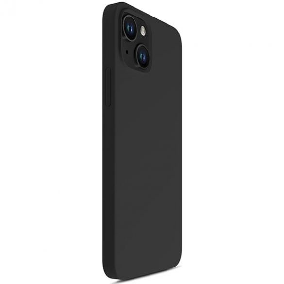 Husă din silicon 3MK pentru iPhone 14 Plus / 15 Plus 6,7" czarny/negru