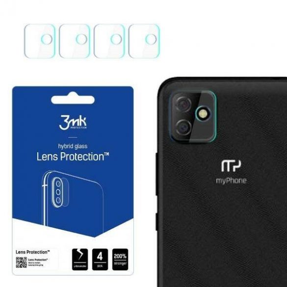 3MK Lens Protect MyPhone Fun 9 Ochrona și obiektyw aparat 4szt screen protector