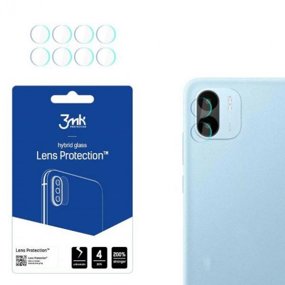 3MK Lens Protect Redmi A2/A2+ Ochrona și obiektyw aparate 4szt