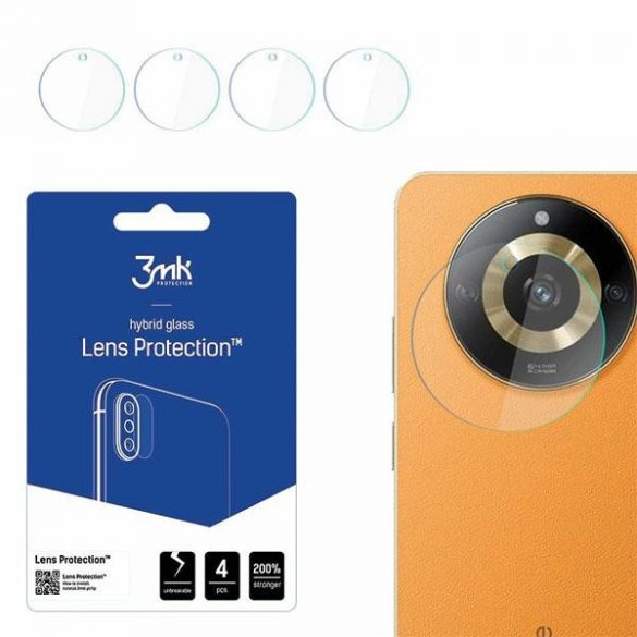 3MK Lens Protect Realme 11 Ochrona și obiektyw aparate 4szt