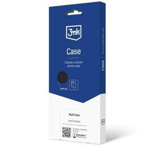 Husă mată 3MK iPhone 15 Pro 6.1 negru/negru"