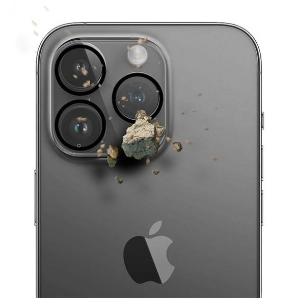 3MK Lens Pro Full Cove iPhone 11 Pro/11 Pro Max Szkło hartowane na obiektyw aparatu z ramką montażową 1szt