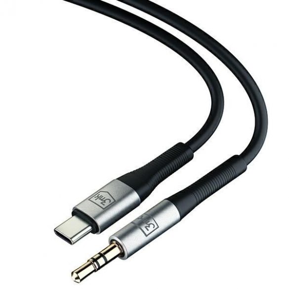 3MK Kabel AUX USB-C - Mufă 3,5 mm 1m