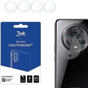 3MK Lens Protect Honor Magic5 Pro Protecție pentru obiectivul aparatului foto 4pcs