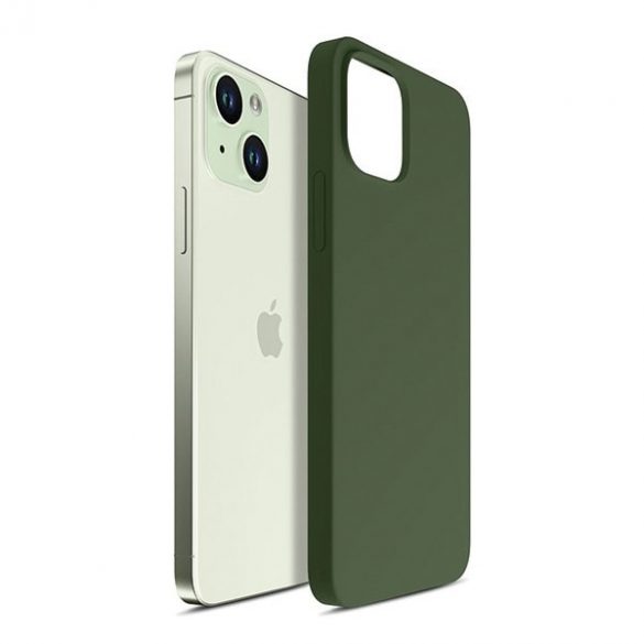 Husă 3MK Hardy iPhone 15 Plus / 14 Plus 6,7" zielony/verde MagSafe