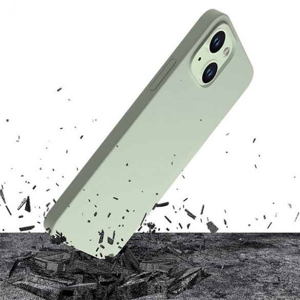 Husă 3MK Hardy iPhone 15 6,1" zielony/verde MagSafe