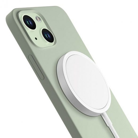 Husă 3MK Hardy iPhone 15 6,1" zielony/verde MagSafe