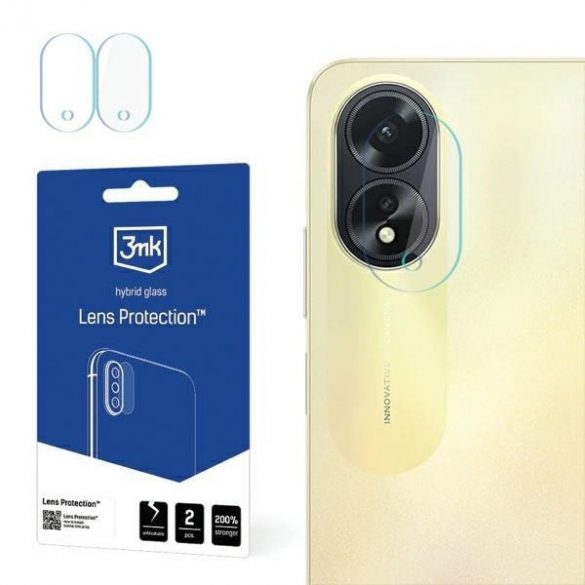 3MK Lens Protect Oppo A38 Ochrona și obiektyw aparate 4szt