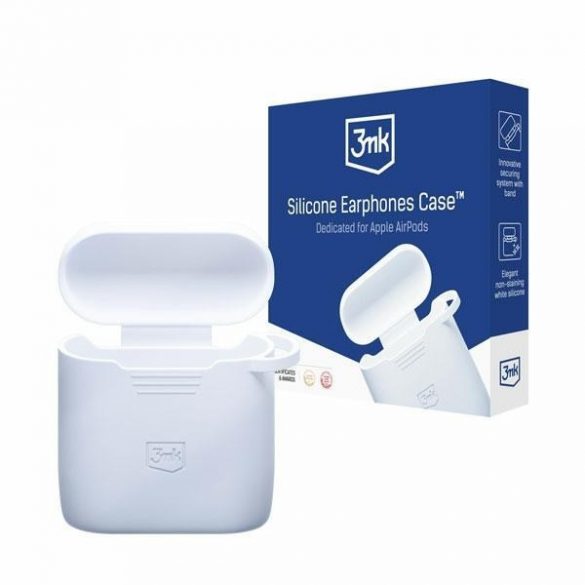 Carcasă din silicon 3MK AirPods a doua generație + karabińczyk