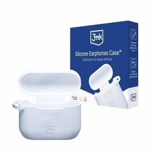 Husă din silicon 3MK AirPods Pro + karabińczyk