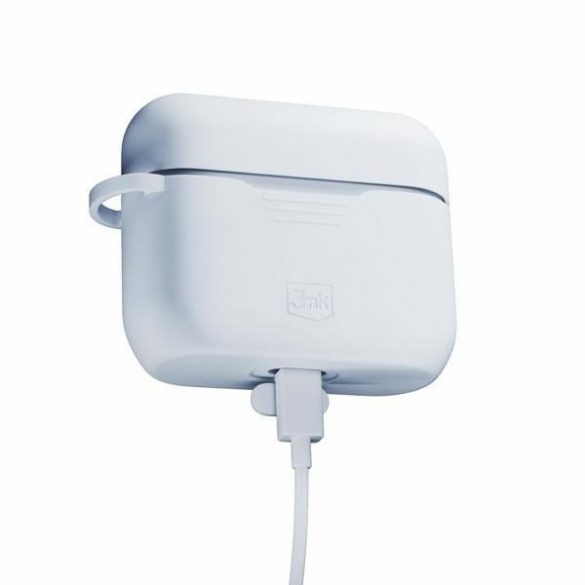 Husă din silicon 3MK AirPods Pro + karabińczyk