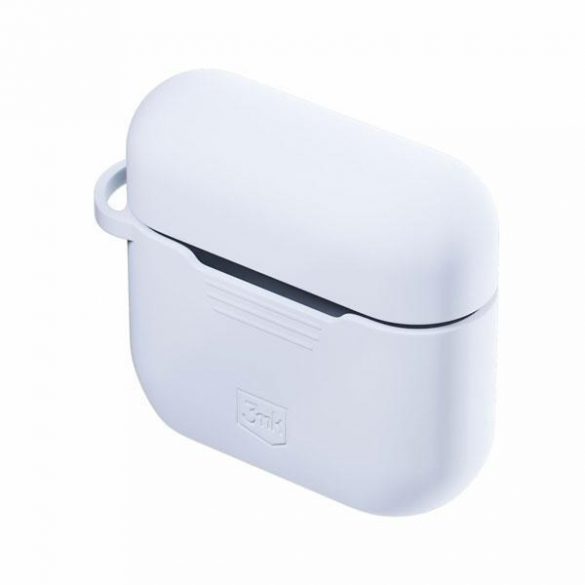 Husă din silicon 3MK AirPods Pro + karabińczyk