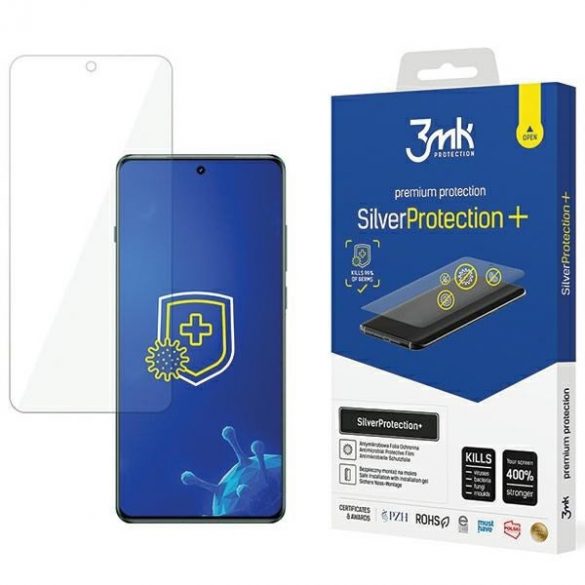 3MK SilverProtect+ Redmi Note 13 Pro 4G Folia Antymikrobowa montowana and mokro