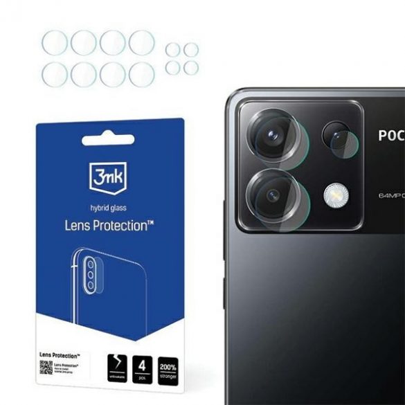 3MK Lens Protect Poco X6 5G Lens Protection 4pcs