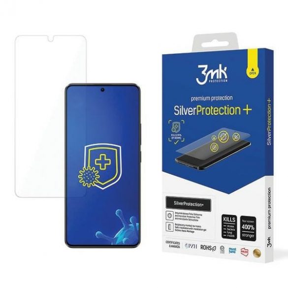 3MK SilverProtect+ Poco X6 Pro 5G folie antimicrobiană cu montare umedă