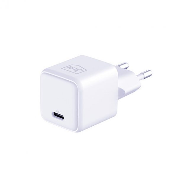 3MK Hyper Incarcator PD 25W ład. sieć. biała/alb + 1x cablu USB-C