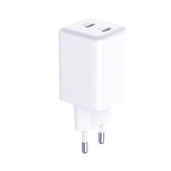 3MK Hyper Incarcator PD 45W ład. sieć. biała/alb + 2x Cabluri USB-C