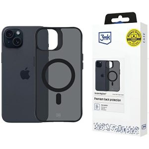 3mk Smoke MagCase tok iPhone 15 - fekete