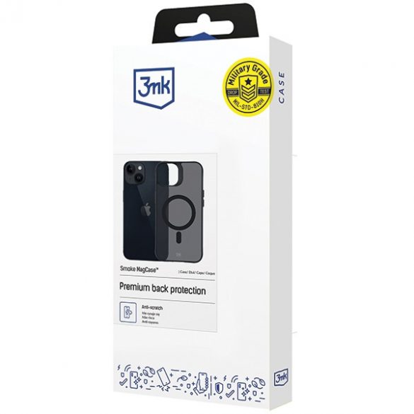 3MK Smoke MagCase iPhone 14 Plus 6,7"