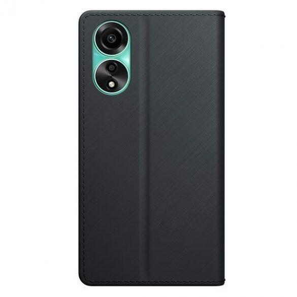 Husa portofel 3MK Oppo A78 4G czarny/negru