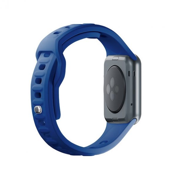 Curea de ceas din silicon 3MK Niebieski/albastru de la Apple Watch 38/40/41mm