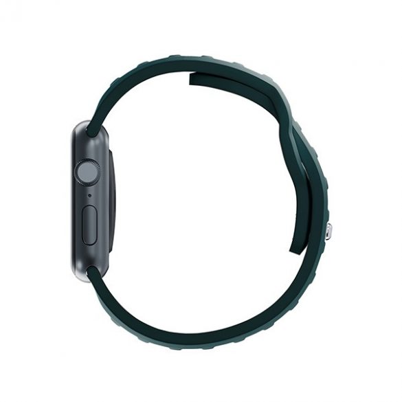 Curea de ceas din silicon 3MK zielony/ evergreen de la Apple Watch 38/40/41mm