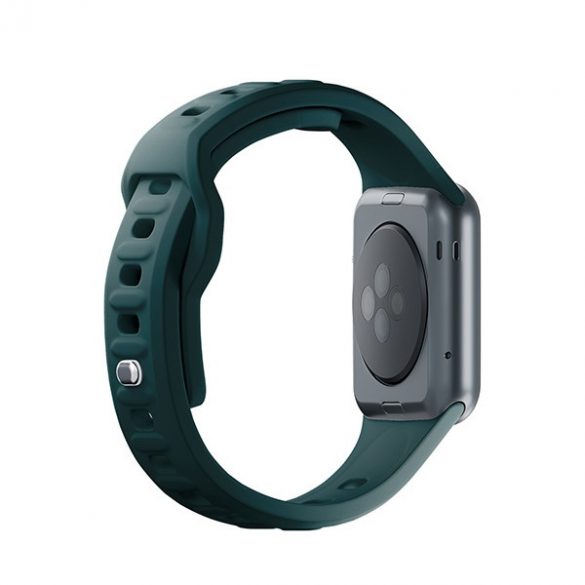 Curea de ceas din silicon 3MK zielony/ evergreen de la Apple Watch 38/40/41mm