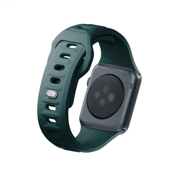 Curea de ceas din silicon 3MK zielony/ evergreen de la Apple Watch 38/40/41mm