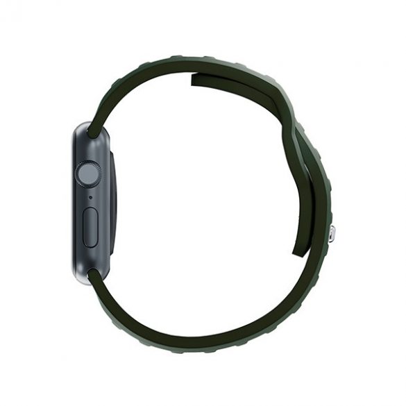 Curea de ceas din silicon 3MK Ciemnozielony/ Verde închis pentru Apple Watch 42/44/45/49mm