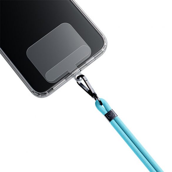 3MK EasyClip Light Blue (negru) smycz do telefonu