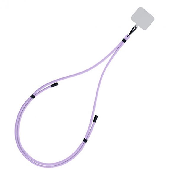 3MK EasyClip Purple (negru) smycz do telefonu