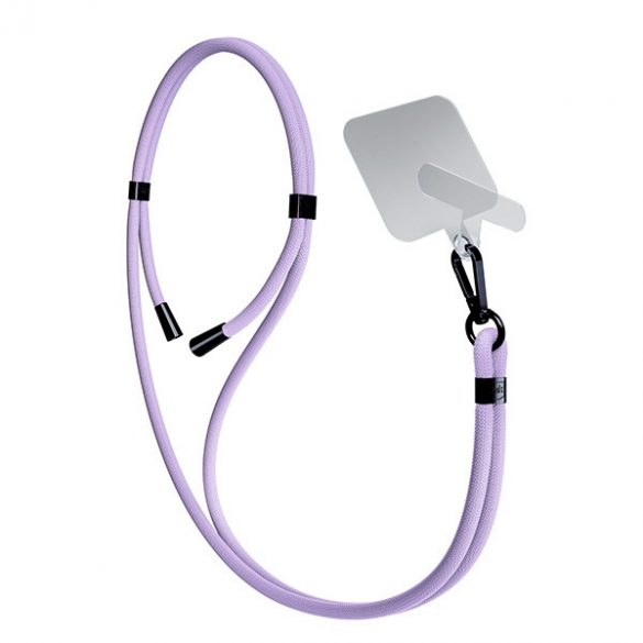 3MK EasyClip Purple (negru) smycz do telefonu